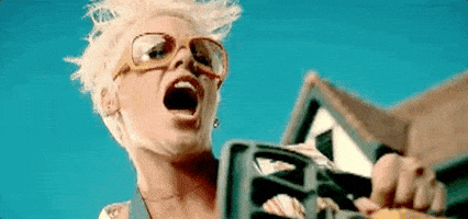 so what laughing GIF by P!NK