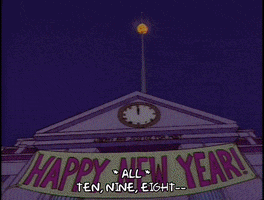 ball drop nye GIF