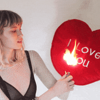 burn baby burn love GIF by LINDSEY L33