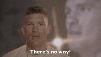 Shocked No Way GIF by UFC