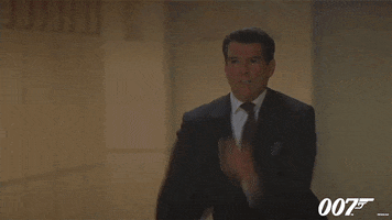 Pierce Brosnan Running GIF by James Bond 007