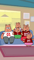 Celebrating Super Bowl GIF