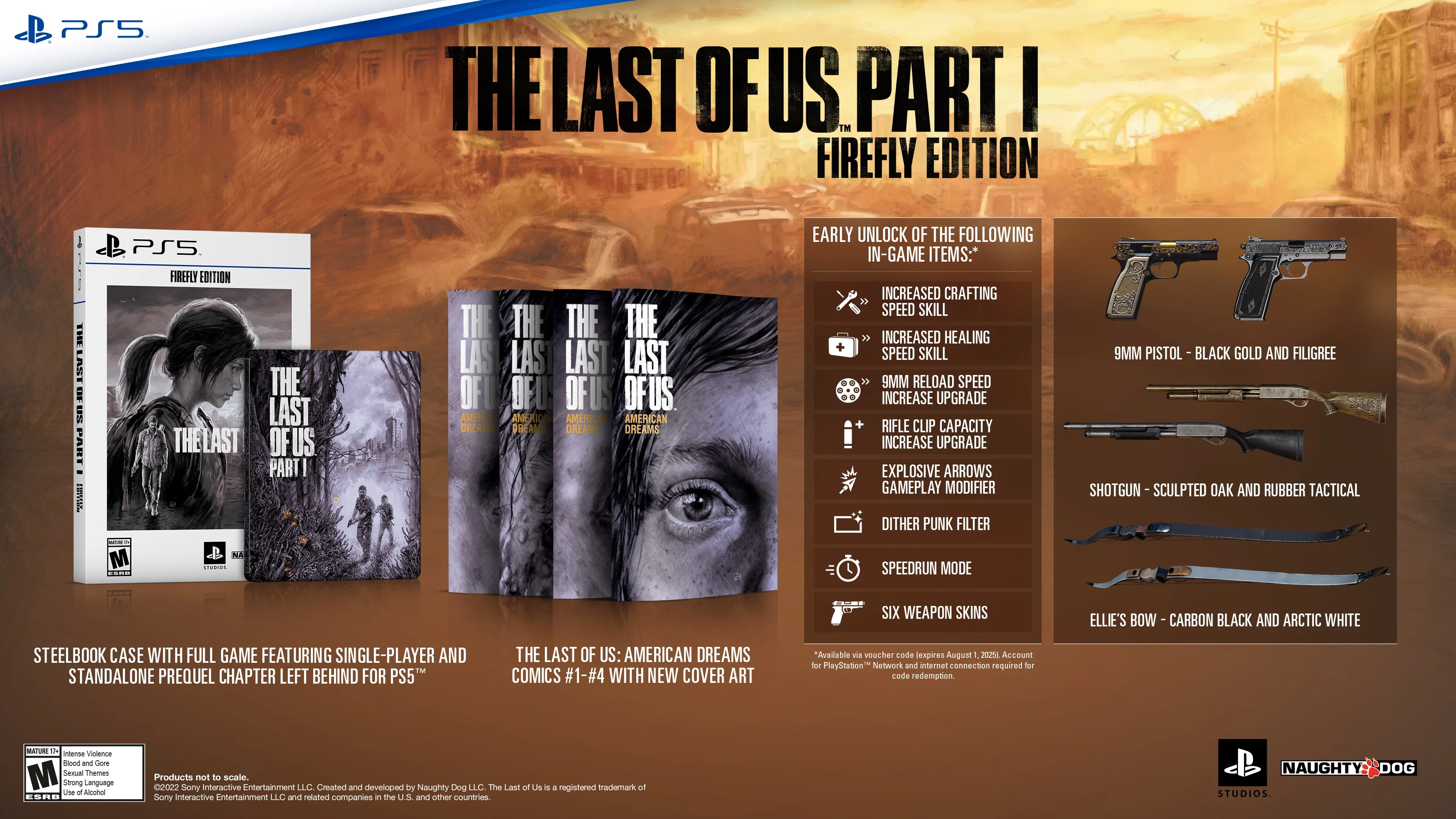 Cheap Ass Gamer on X: Pre-Order: The Last of Us™ Part I Firefly