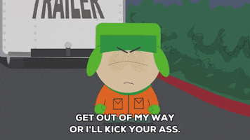 angry kyle broflovski GIF by South Park 