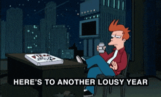 New Year Futurama GIF