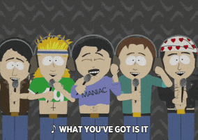 happy randy marsh GIF by South Park 