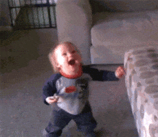 happy baby GIF