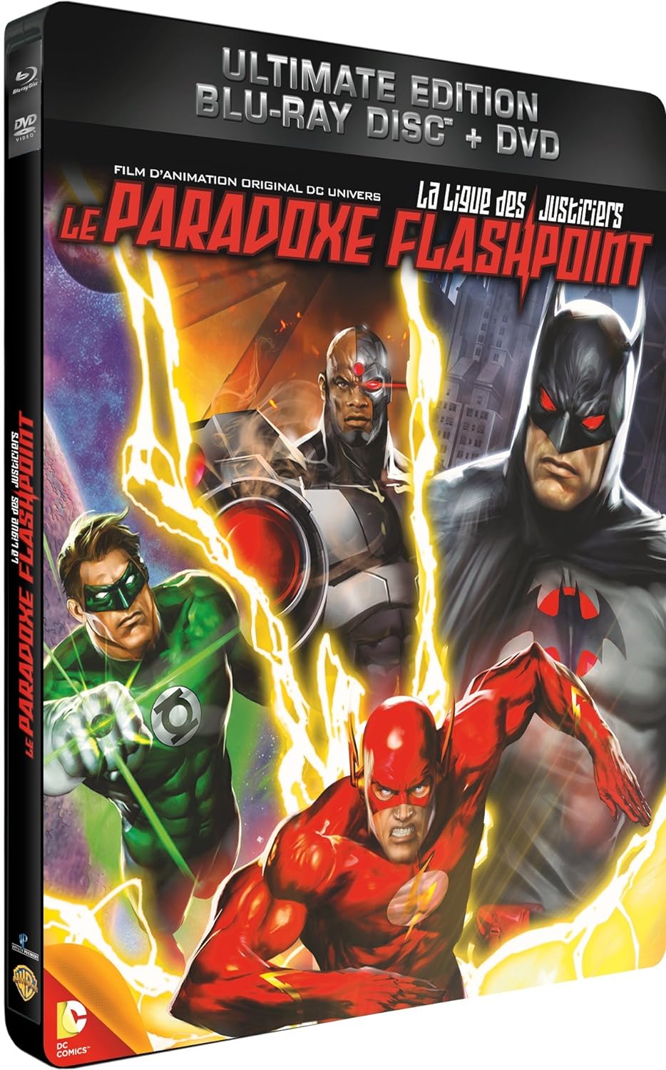 Justice League : Flashpoint Paradox (Blu-ray Metalpak) [France] | Hi-Def  Ninja - Pop Culture - Movie Collectible Community
