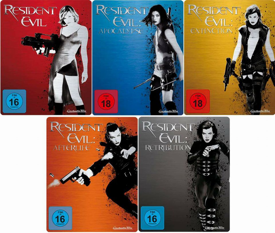 Honesto Alboroto Desfiladero Resident Evil (Blu-ray SteelBook) [Germany] | Hi-Def Ninja - Pop Culture -  Movie Collectible Community