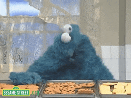 cookie monster GIF by Sesame Street