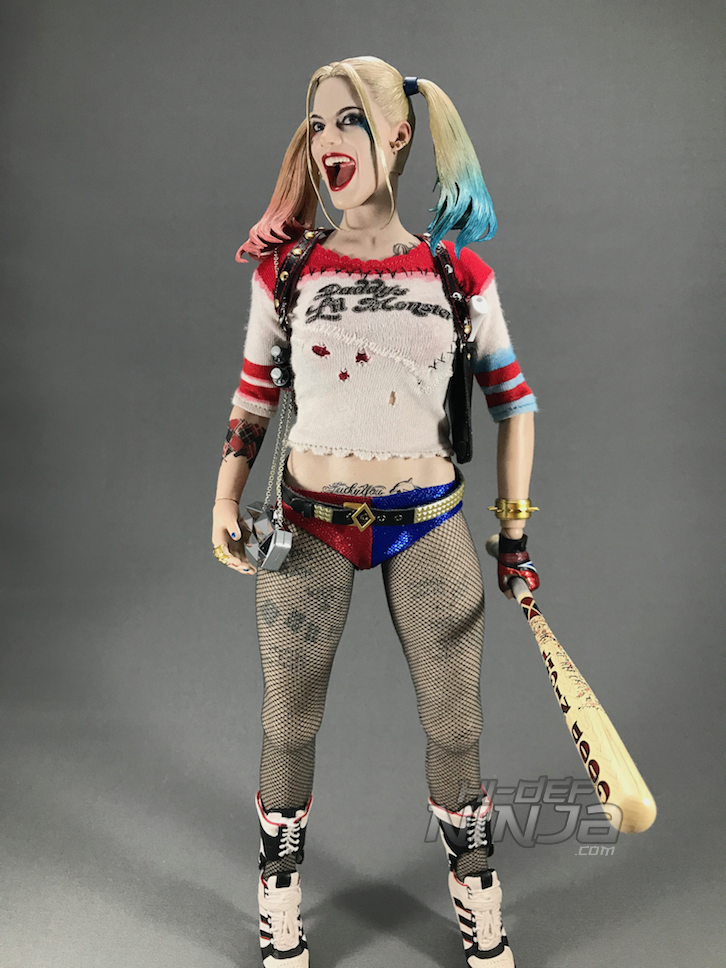 Figurine Hot Toys Suicide Squad - Harley Quinn Avec Maillet (Cosbaby)