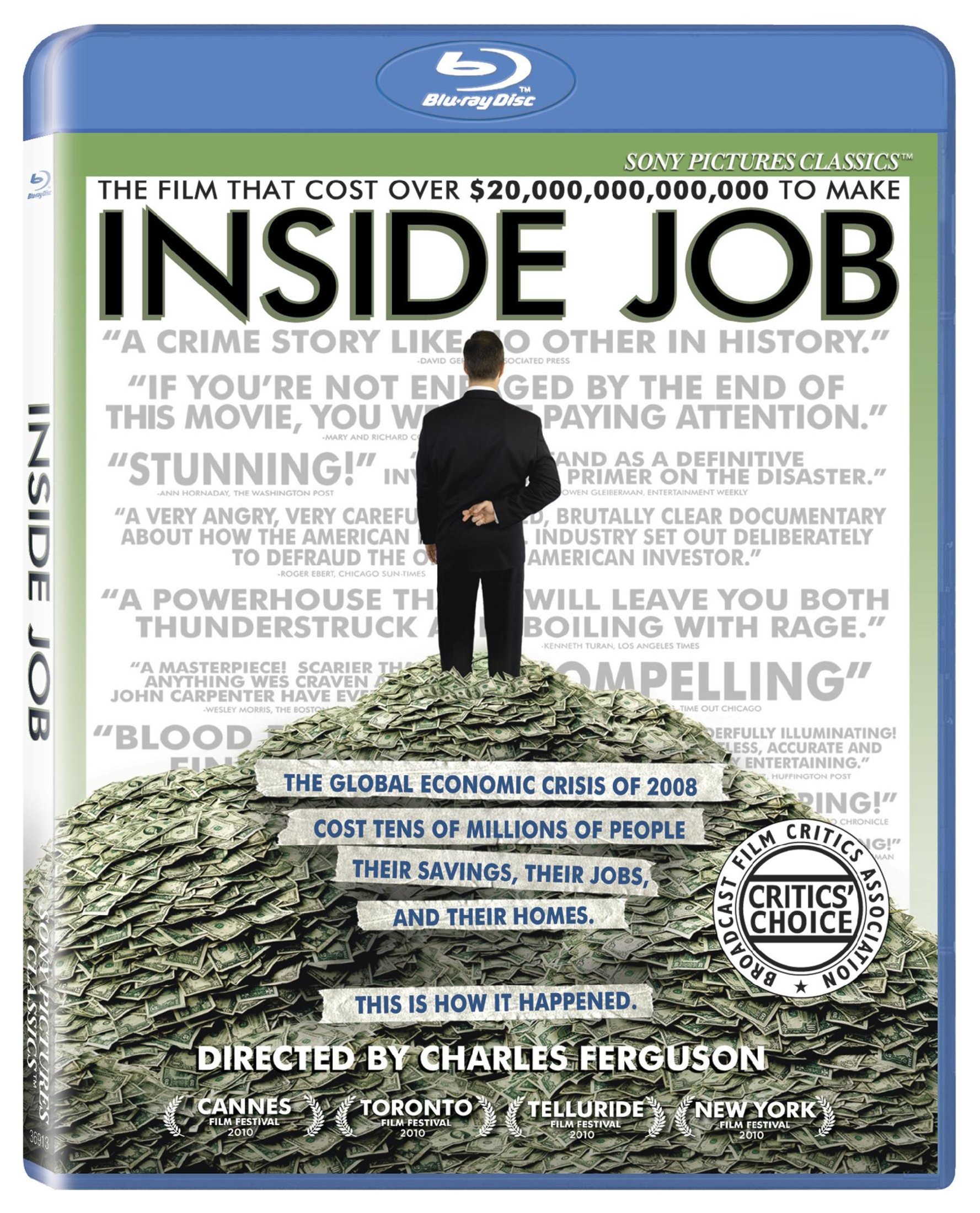 Inside Job Coming to Blu-ray | Hi-Def Ninja - Blu-ray SteelBooks - Pop ...