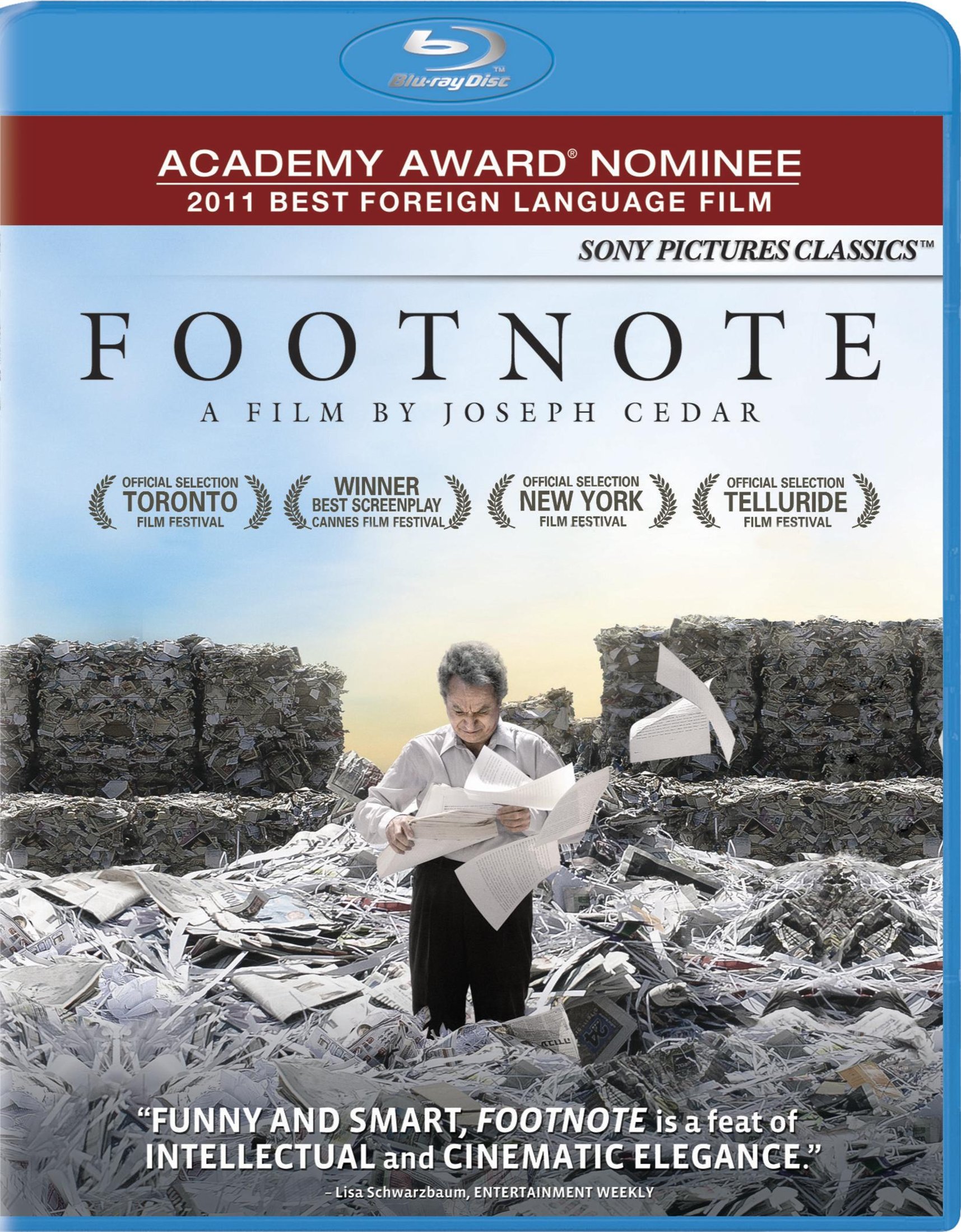 Footnote announced for release on blu-ray in the US | Hi-Def Ninja ...