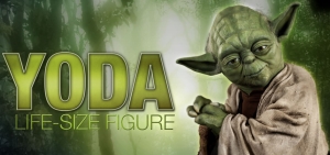 life size yoda blockbuster