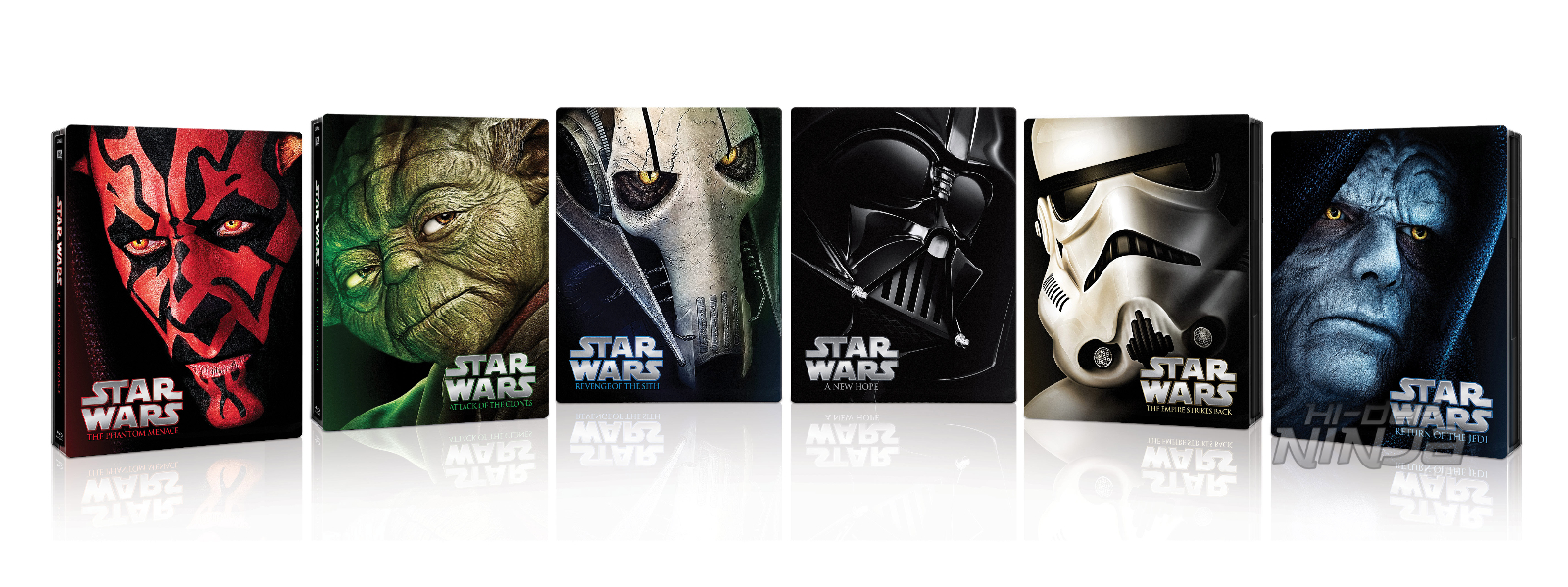 star wars steelbooks newest HiDef Ninja Bluray SteelBooks Pop