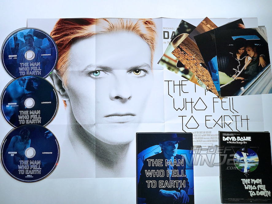 THE MAN WHO FELL TO EARTH Limited Collector's Edition Blu
