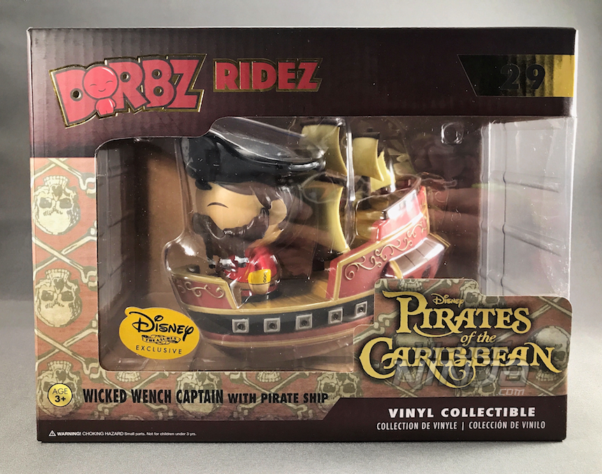 Boite métal Pirates des Caraïbes Pirate's Cove Disney Treasures