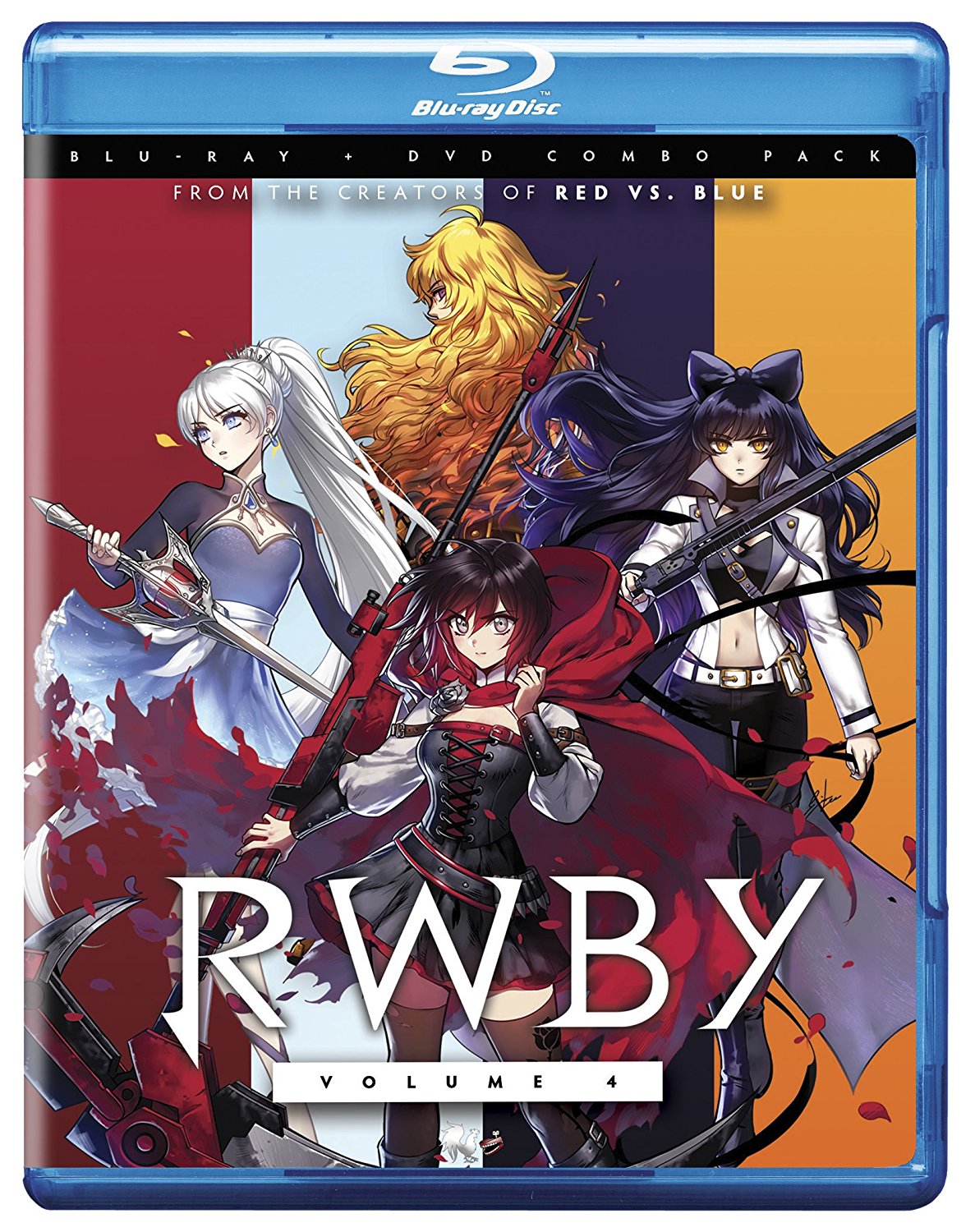 rwby vol 4 cover | Hi-Def Ninja - Blu-ray SteelBooks - Pop Culture