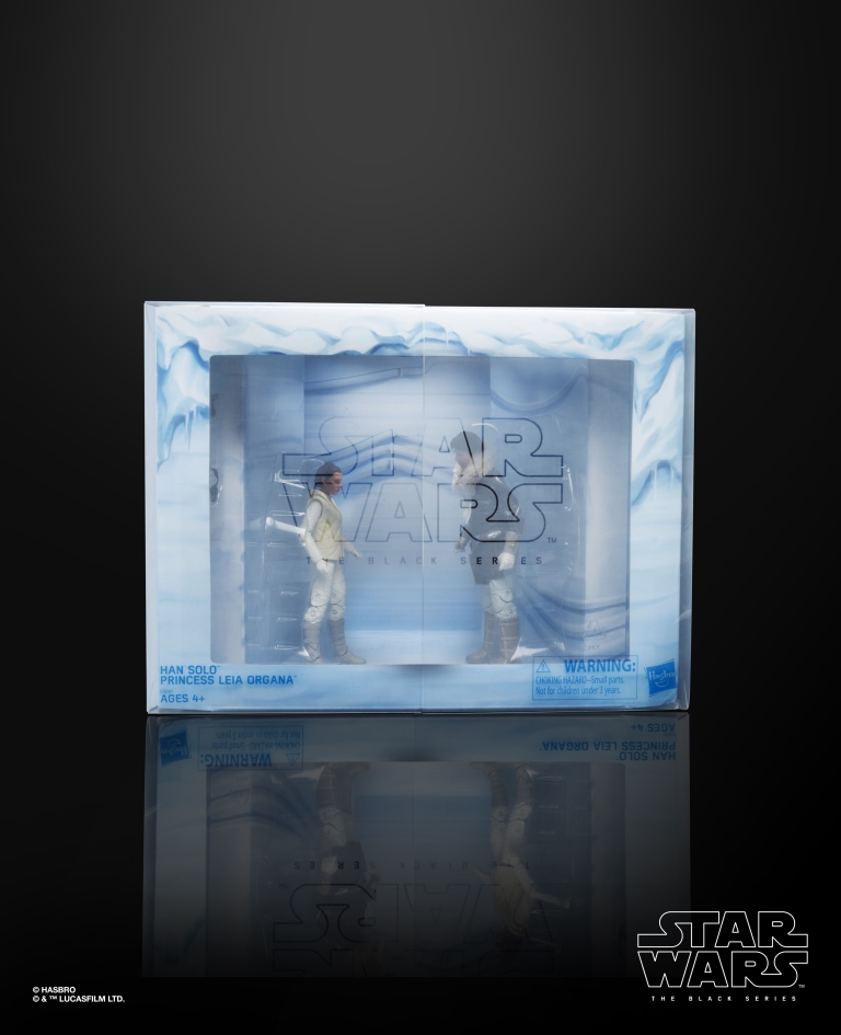 Star Wars The Black Series - Action Figure Hoth Leia Organa E Han Solo (2 Pezzi, 15 Cm), Esclusiva