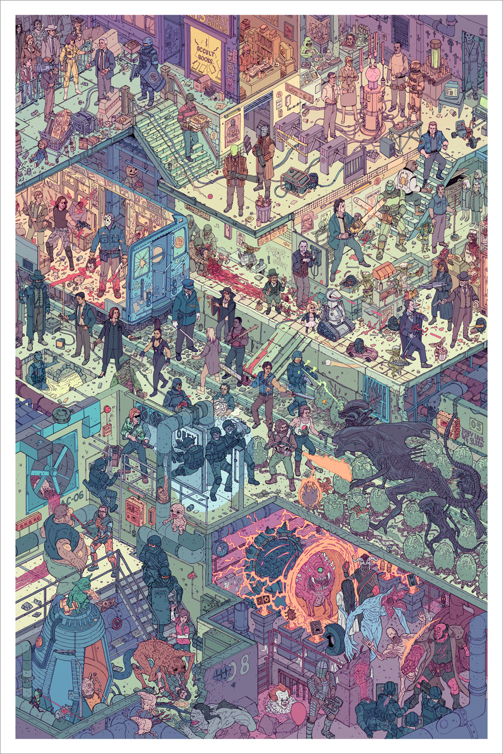 RAID 2: Incident on Line 13 by Josan Gonzalez & Laurie