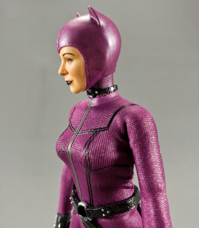 mezco catwoman purple