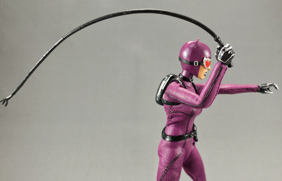 mezco catwoman purple