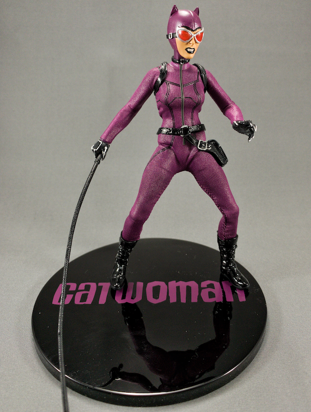 mezco catwoman purple