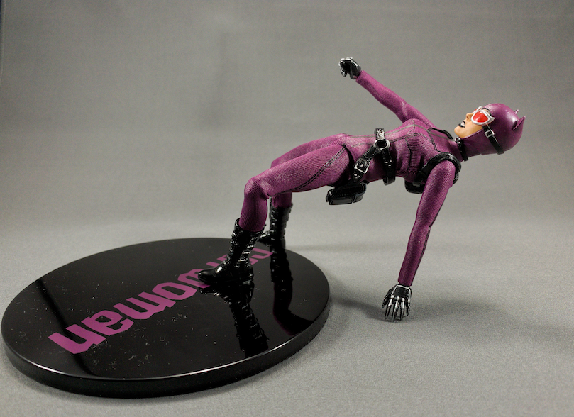 mezco catwoman purple