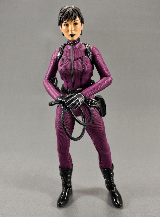 mezco catwoman purple