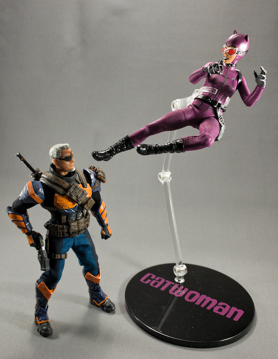 mezco catwoman purple