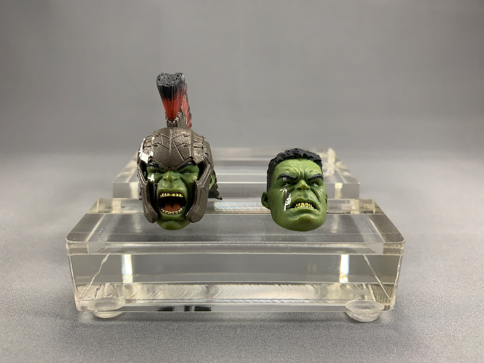 Mezco One:12 Gladiator Thor Ragnarok Head Sculpt w/ Helmet Only 