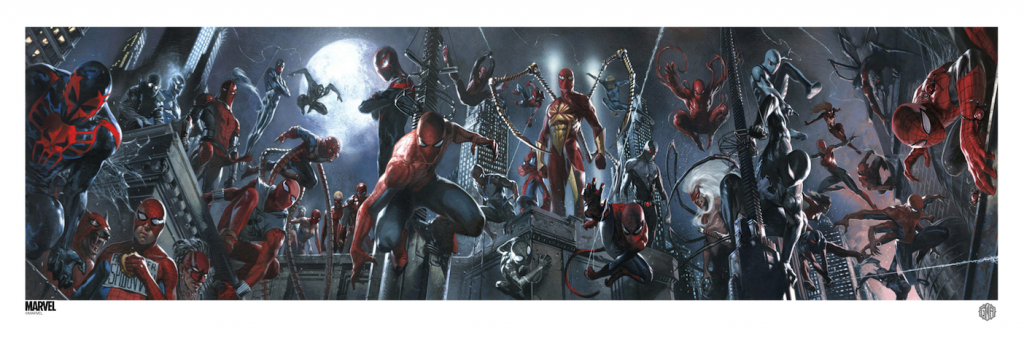 Spider-Man Spider-Verse Venom Venom-Verse Poster Canvas Gabriele Dell'Otto Art 