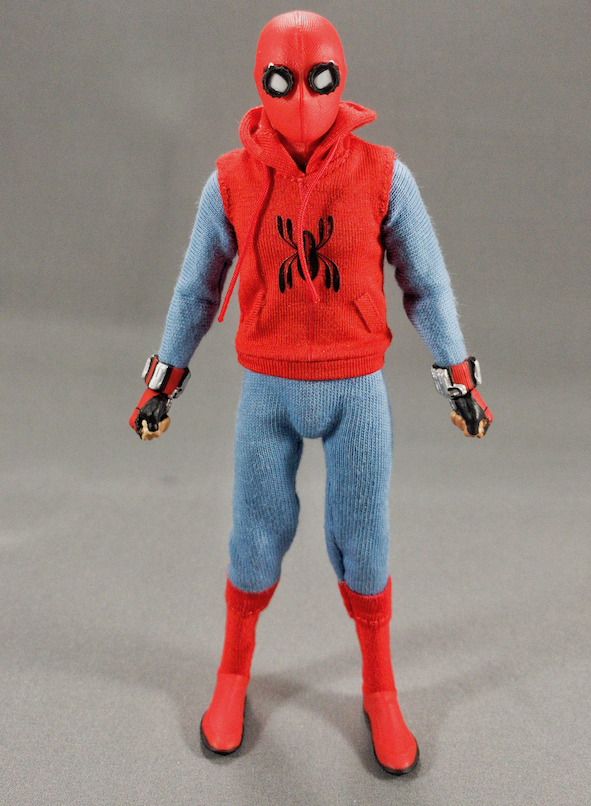 mezco spider man homecoming homemade suit