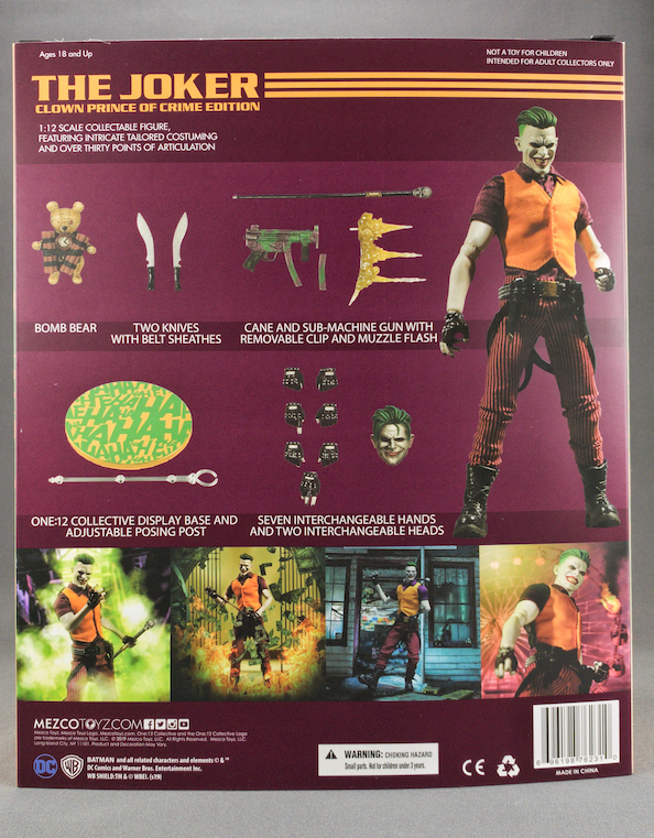 A review of Mezco's One:12 Collective Figure of The Joker: Clown Prince ...