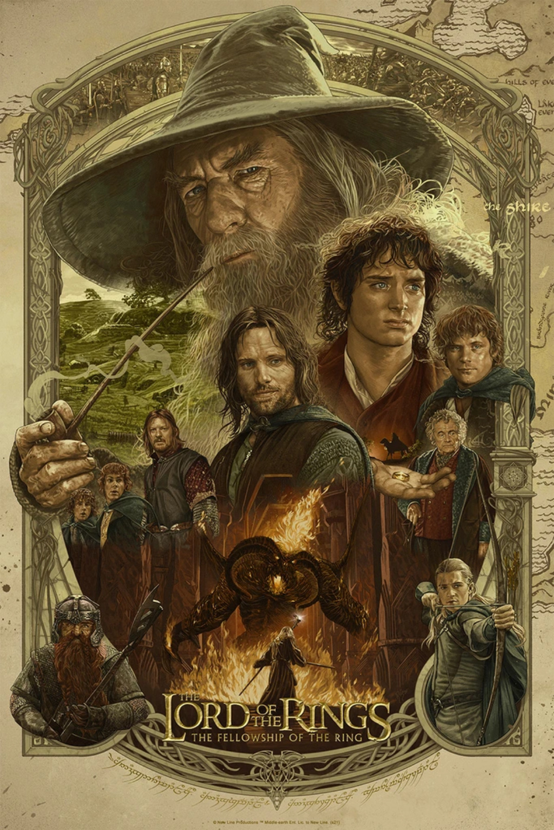 [Grey Matter Art]The Lord of the Rings: The Fellowship of the Ring 20th