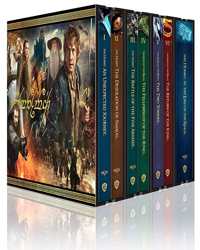 The Hobbit Trilogy 4K Extended Steelbook Box Set – LotR Premium Store